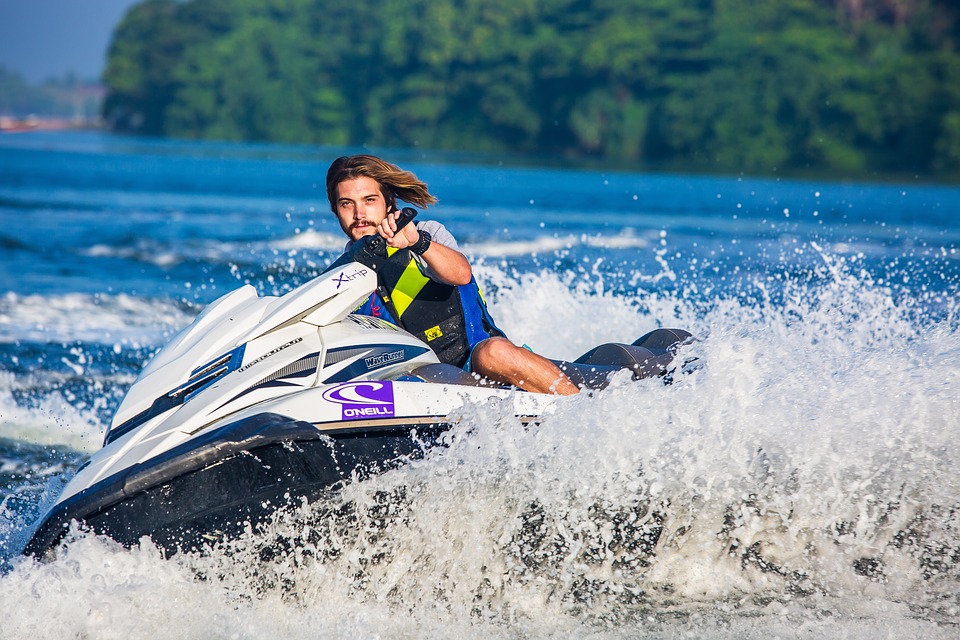 Jet-ski wedstrijd Jetski-wedstrijd