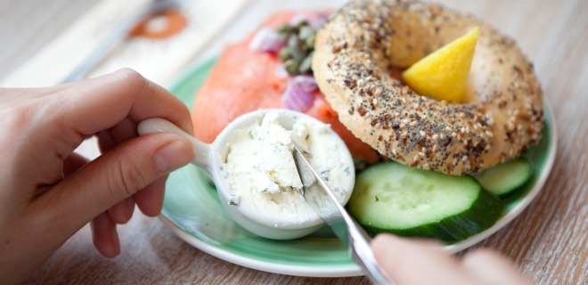 Mittagessen in Zwolle bei Bagels & Beans