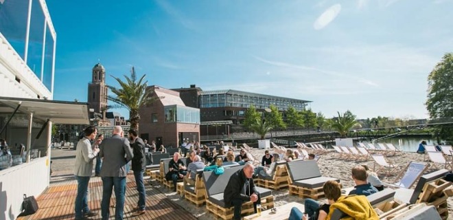 Lunchen in Zwolle bij Stadsstrand