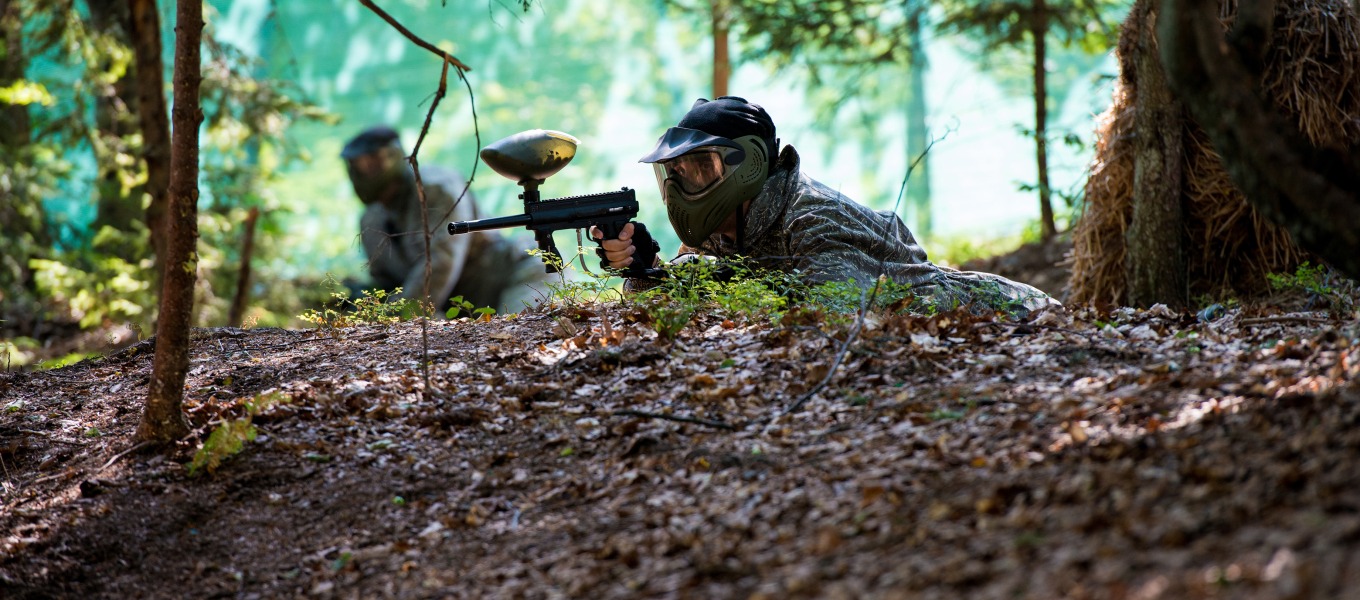 Paintballen in Overijssel