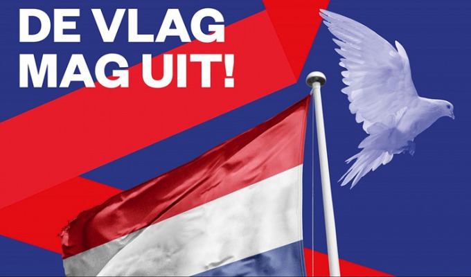 Hang je vlag uit op 1 april, de bevrijdingsdag van Haaksbergen