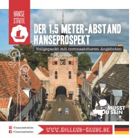 Der 1,5 Meter-Abstand
Hanseprospekt