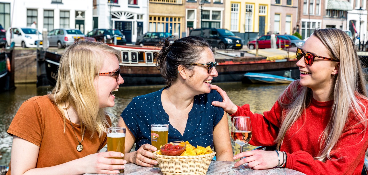 Terras in Zwolle