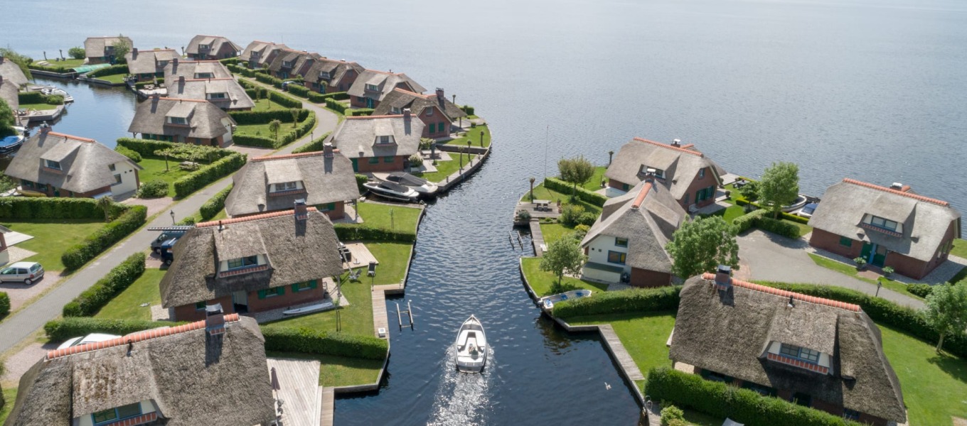 Waterpark Belterwiede in de Weerribben-Wieden