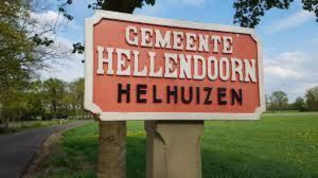 Plaatsnaambord Helhuizen