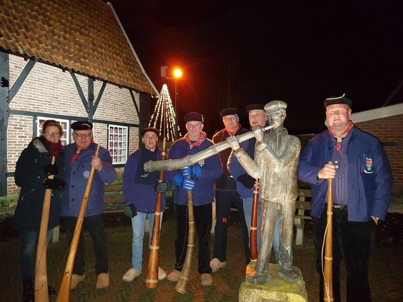 Avondwandeling Midwinterhoornblazen Ootmarsum
