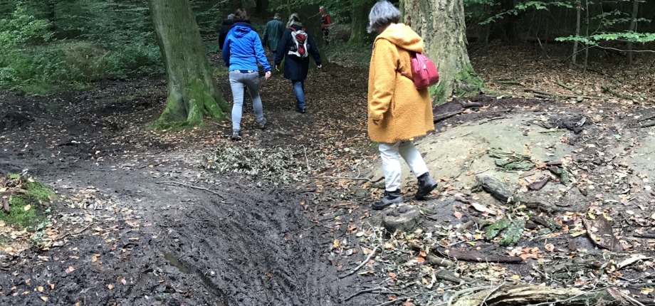 Uitdaging in de modder