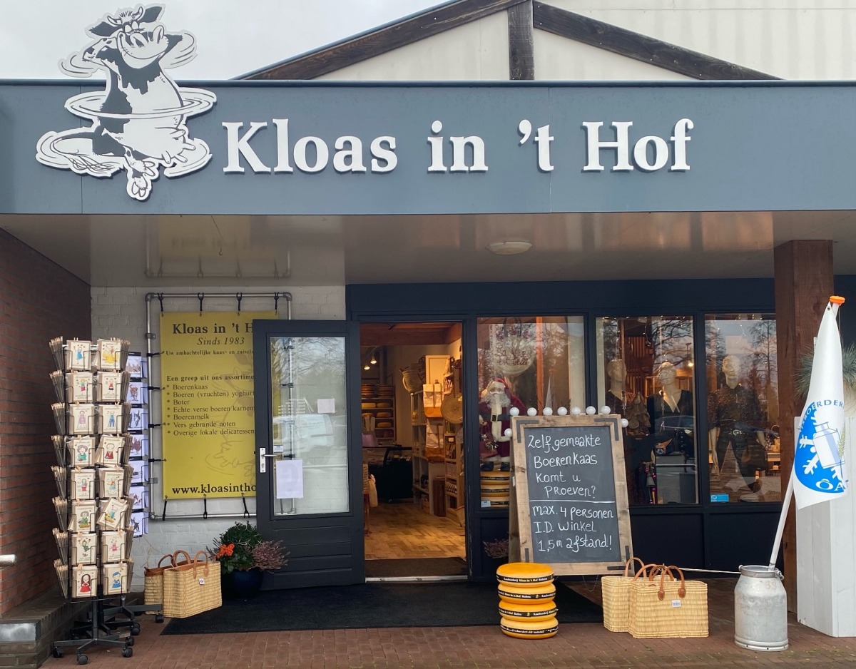 Kloas in 't Hof | Ambachtelijke Kaas- en Zuivelspecialist - Visit