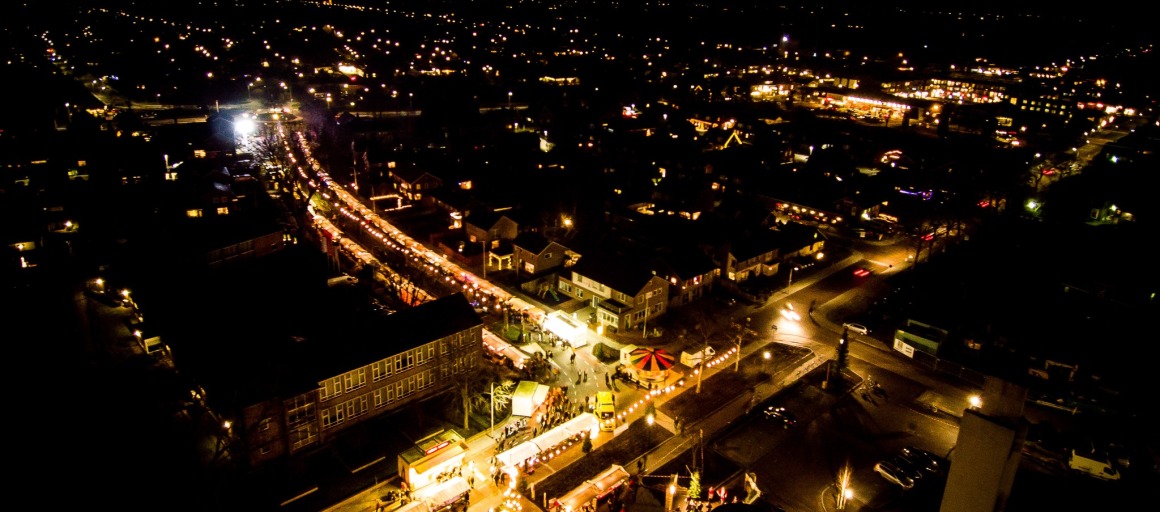 Sfeervolle kerstmarkt in Vroomshoop
