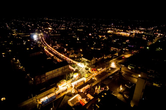 Sfeervolle kerstmarkt in Vroomshoop