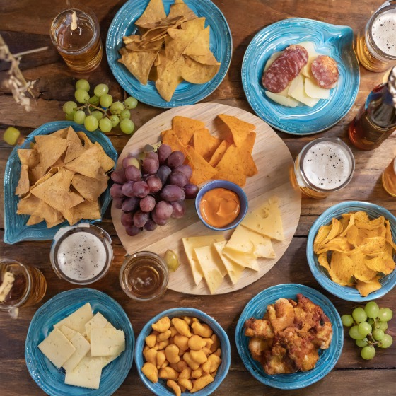 een borrel met vrienden