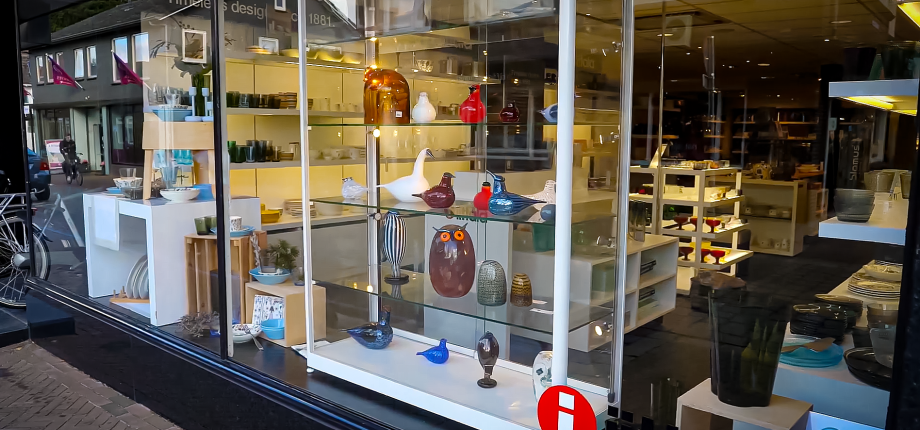 Glaskunst in alle winkels