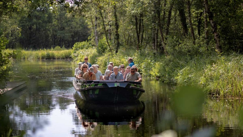 Varen door de Weerribben