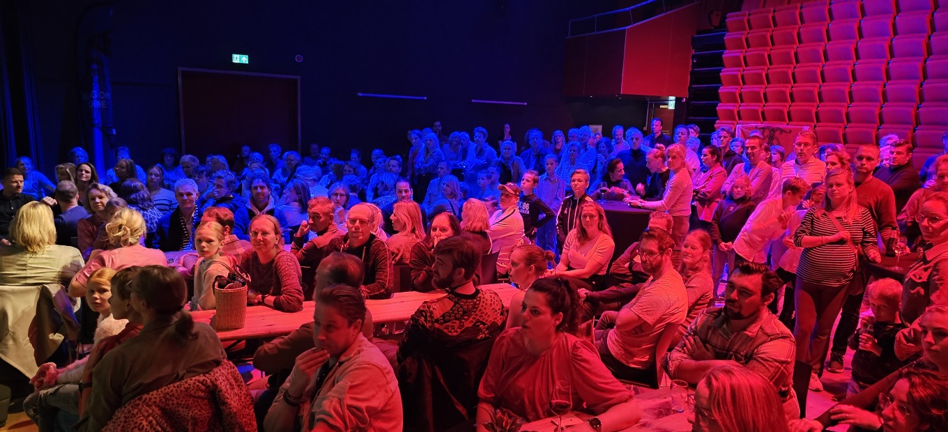 Full house tijdens de uitreiking!