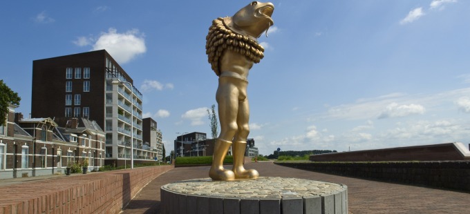 Pothoofd nabij Wilhelminabrug - Foto Gerard Dubois