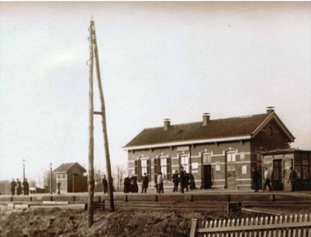 Telegraafverbinding langs lijn