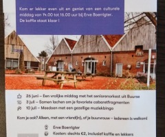Culturele Middag bij Erve Boerrigter