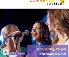 Karaoke avond ZomerFun