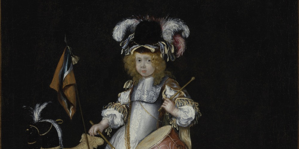 Portret van Moses ter Borch als tweejarig kind - Gesina Ter Borch