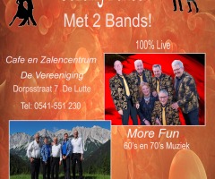 Gezellig dansen met 2 Bands