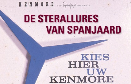 Affiche voor een tentoonstelling 'De Sterallures van Spanjaard' in Museum Bussemakerhuis, 19 okt 2025 - 15 mrt 2026.
