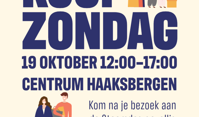 Koopzondag 19 oktober 2025