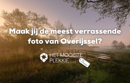 Mooiste Plekkie - Maak jij de meest verrassende foto van Overijssel?