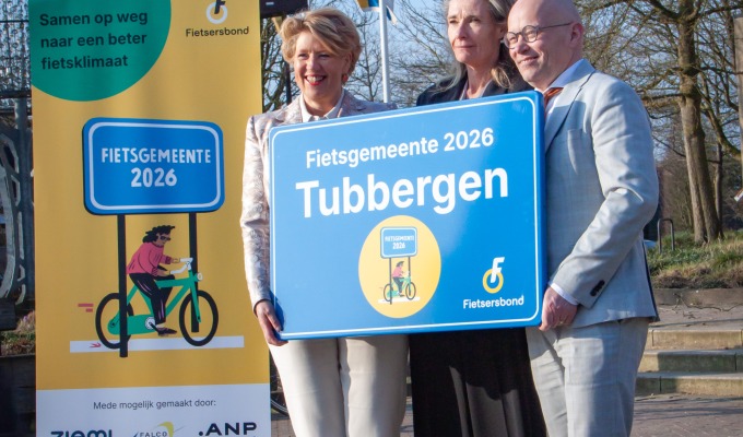 Tubbergen uitgeroepen tot Fietsgemeente 2026
