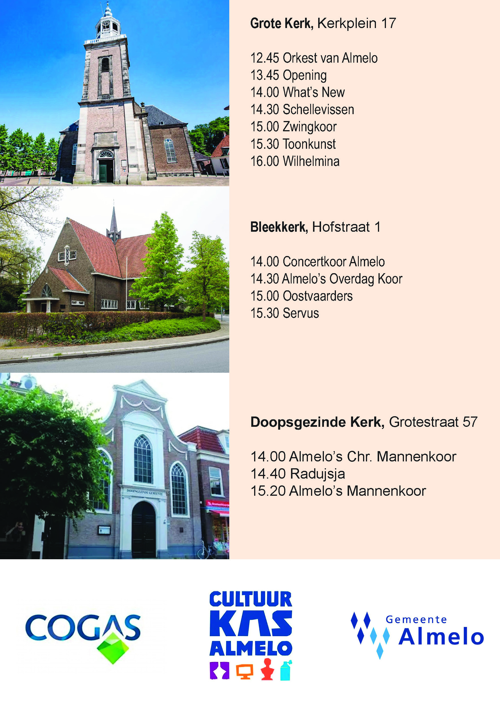 overzicht programma