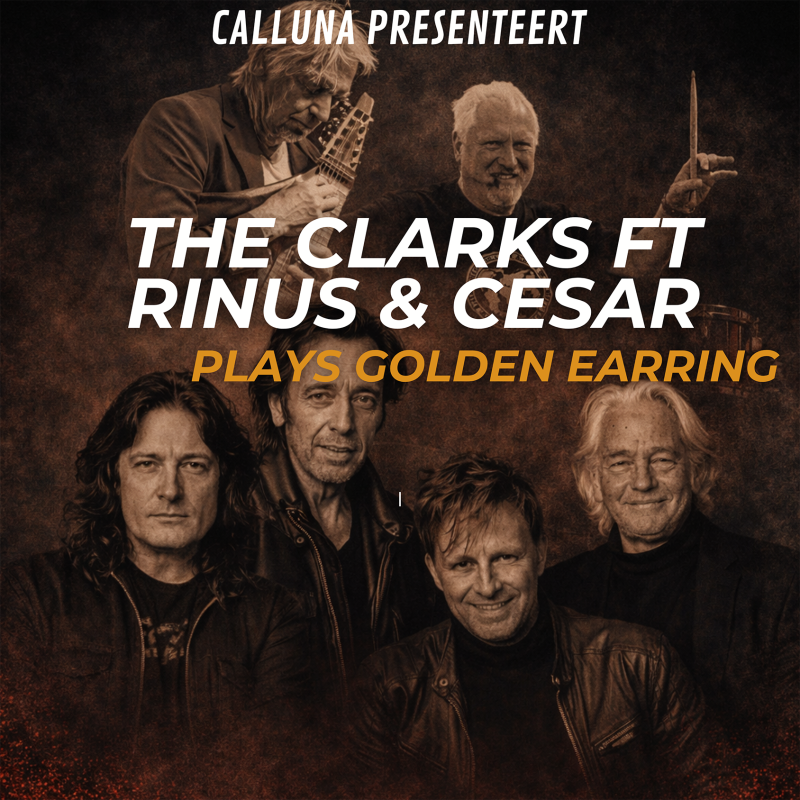 The Clarks ft Rinus & Cesar plays Golden Earring