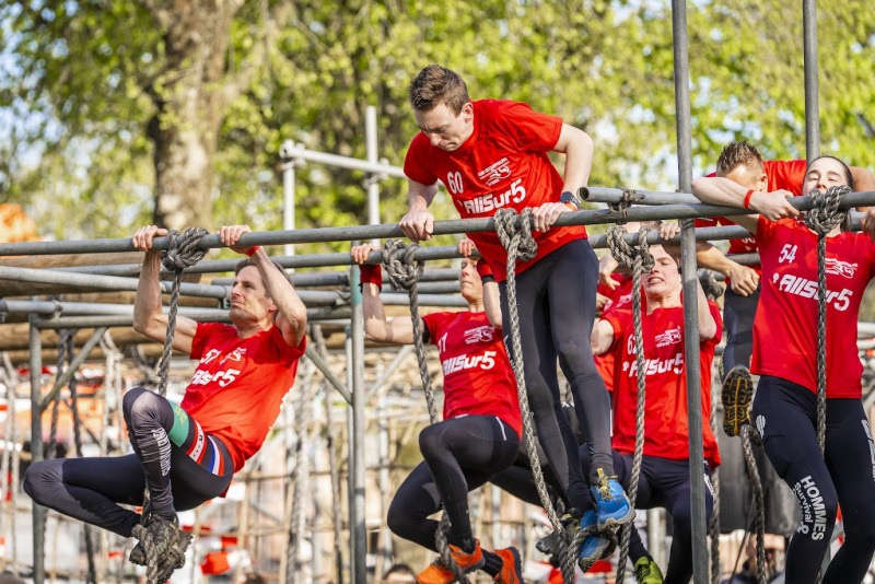 Schipbeek Survivalrun - Jaarlijks sportevenement waarbij hardlopen en hindernissen nemen wordt gecombineerd