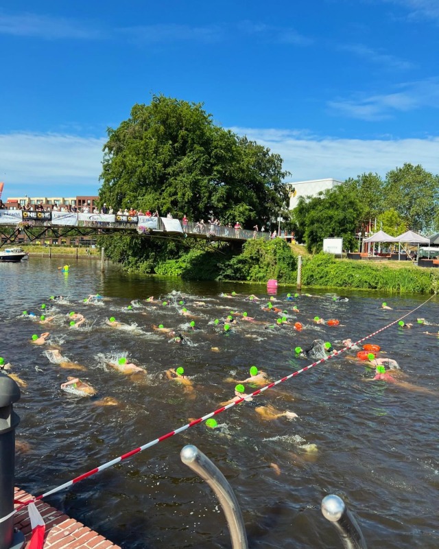 City Swim Zwolle - Zwemmen door de gracht van Zwolle