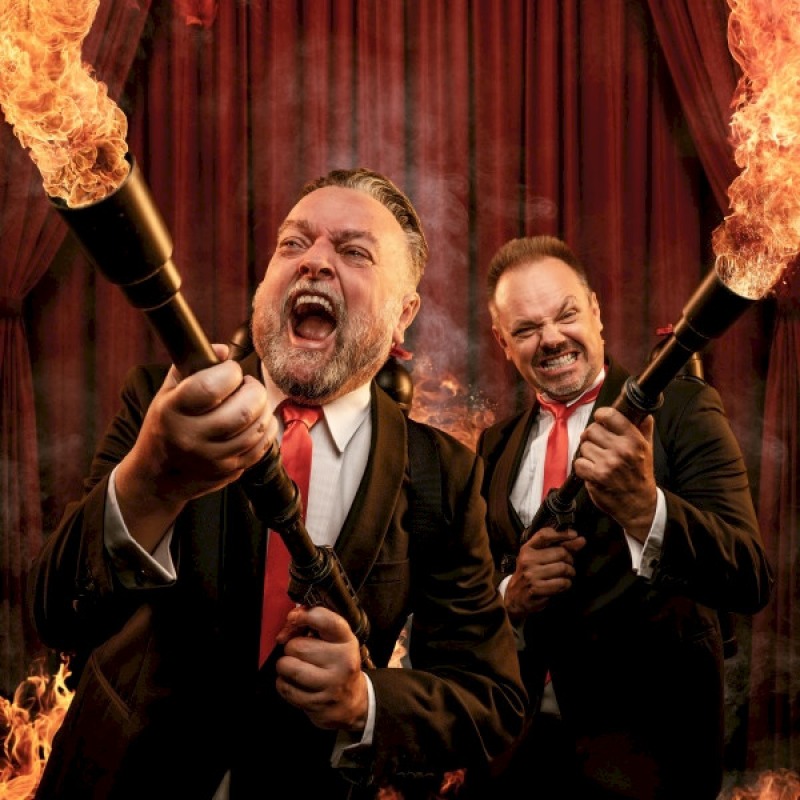 Arie en Silvester - Breken de tent af