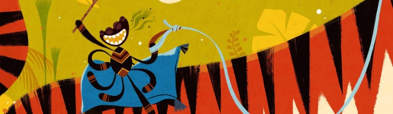 Anansi en de gulzige tijger 3+ - Vanaf2 Producties | Prentenboekjesfestival