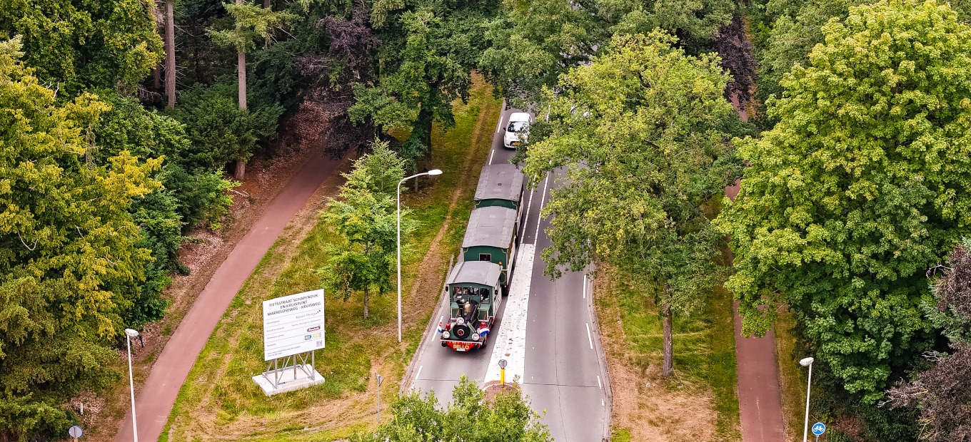 Treintje Bello rijdt van Holten naar Rijssen
