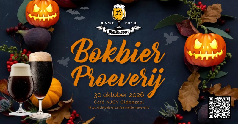 Bokbier Proeverij 2026 bij NJOY