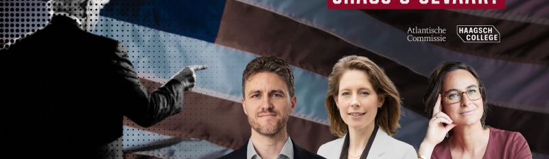 Trumps Amerika: chaos en gevaar? - met Laila Frank, Bob Deen en Anna van Zoest