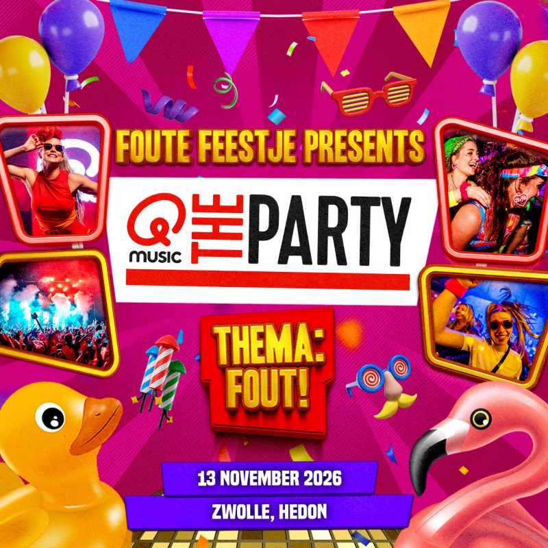 Q MUSIC FOUTE FEESTJE