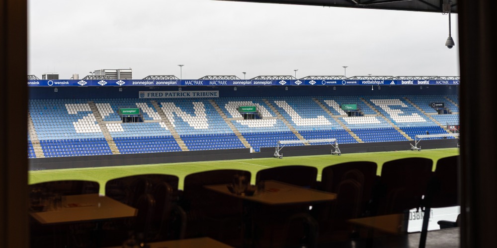 Stadion PEC Zwolle bij Lumen Hotel & Events