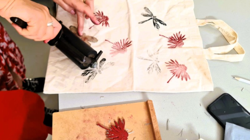 Workshop: Lino op stof - Workshop