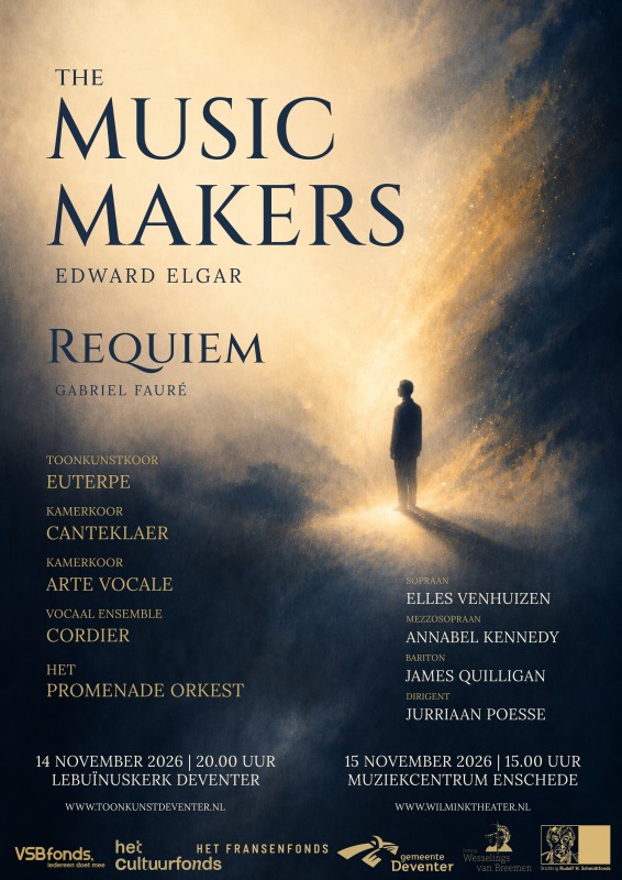 The Music Makers - Elgar: the Music Makers en Fauré: Requiem