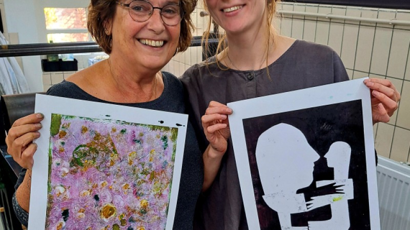 Workshop: monotype portret - Workshop