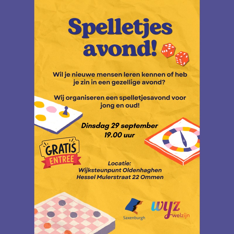Spelletjesavond