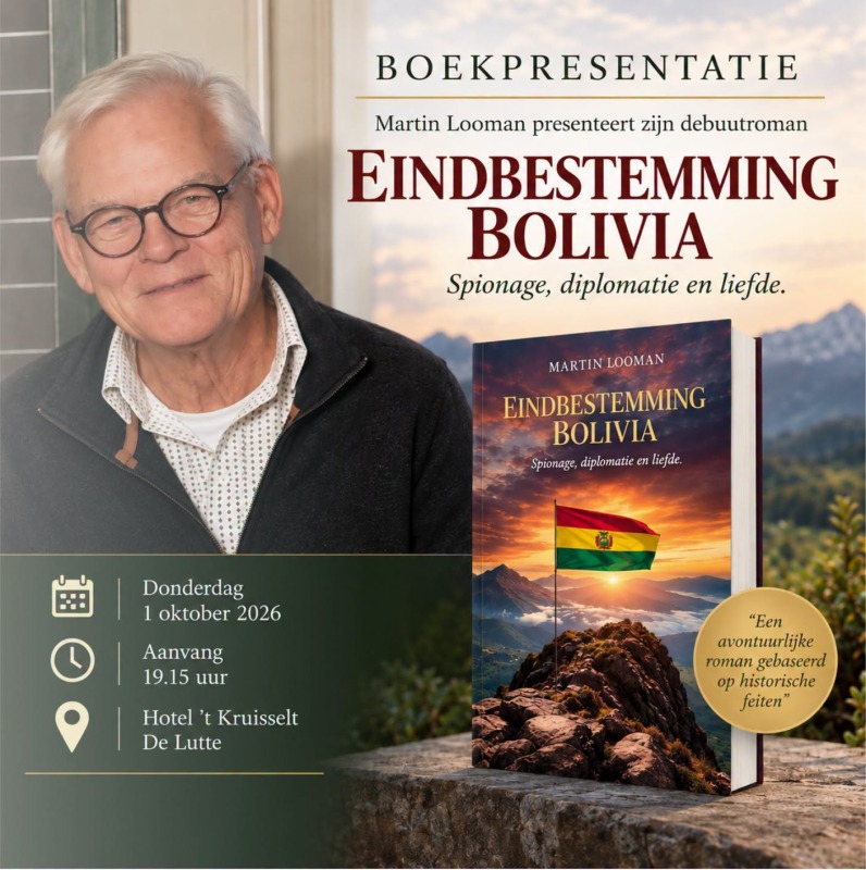 Boekpresentatie Eindbestemming Bolivia