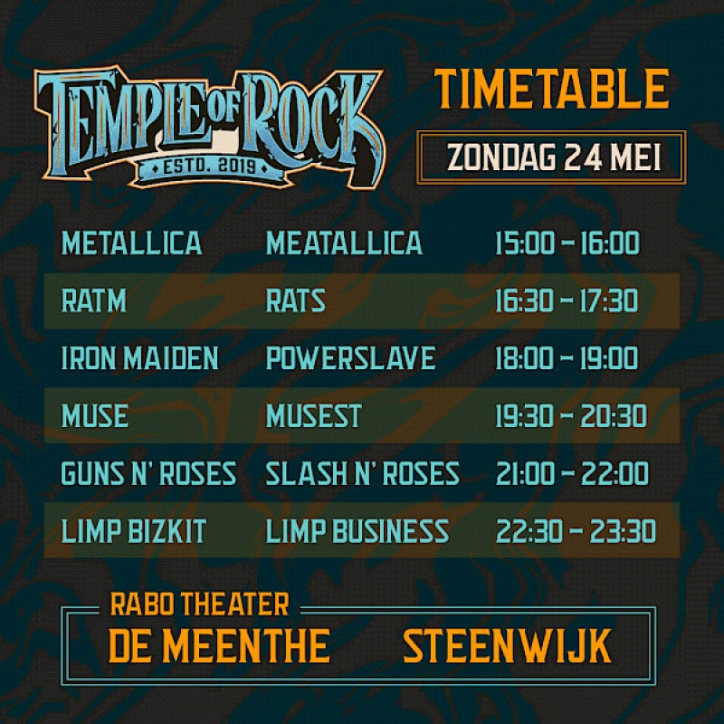Temple of Rock - The heaviest tributes