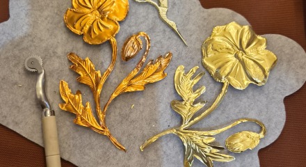 workshop embossing met metaalfolie