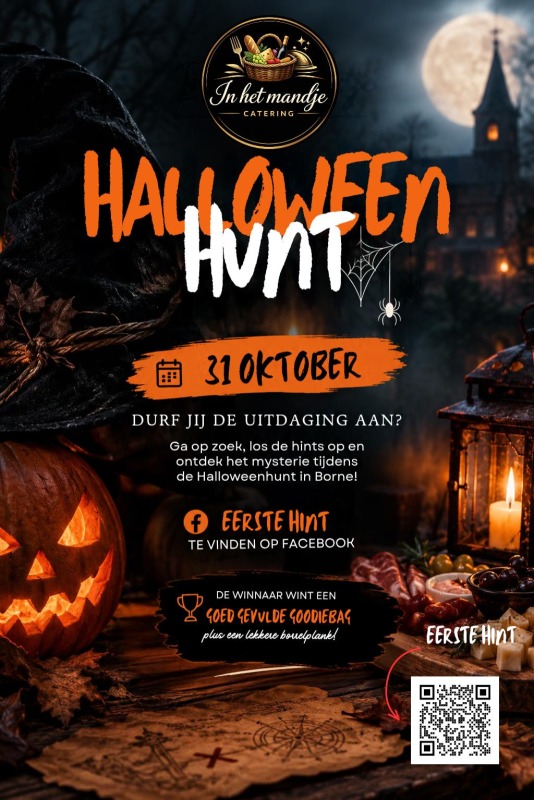 Halloween Hunt in Borne: vind heks Hella