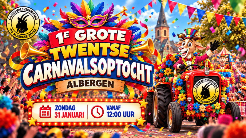 Carnavalsoptocht Albergen