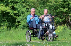 Duo-fiets te huur in Borne
