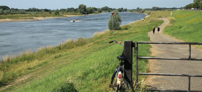 Fietsroute Zwolle langs de IJssel